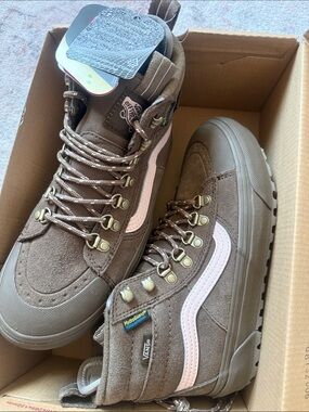 Vans MTE Sk8-HI  Waterproof Boots - Brown